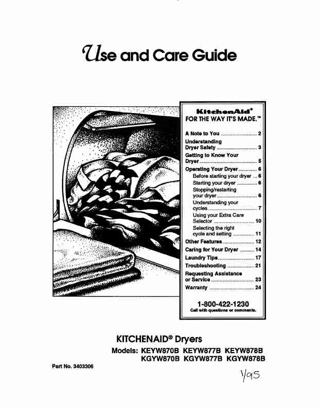 KitchenAid Clothes Dryer KEYW870B-page_pdf